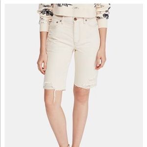 NWT Free People Caroline cutoff short!